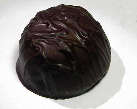 Photo of outside of See’s® Pineapple Truffle