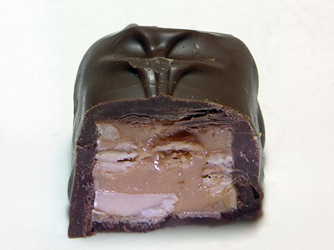 Photo of inside of See’s® Peanut Nougat